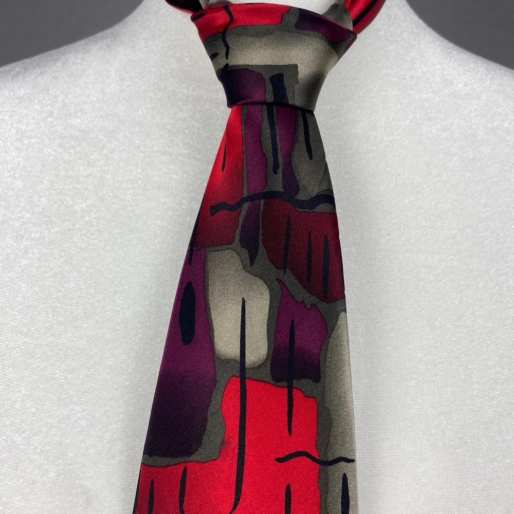 J. Garcia Tennis Shoe Escape Silk Tie 10th Anniversary Limited Edition 468/1000